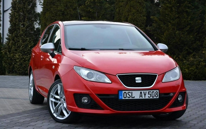 Seat Ibiza cena 26900 przebieg: 234100, rok produkcji 2012 z Borne Sulinowo małe 596